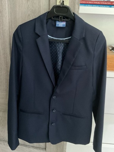 Zdjęcie oferty: Garnitur Coccodrillo elegant na 164 cm granatowy 