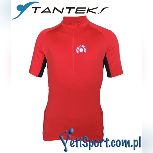 Zdjęcie oferty: Stanteks koszulka rowerowa męska czerwona S SR0035