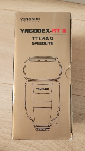 Zdjęcie oferty: Lampa błyskowa Yongnuo YN-600EX-RT II canon