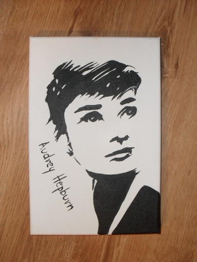 Zdjęcie oferty: Audrey Hepburn 20x30