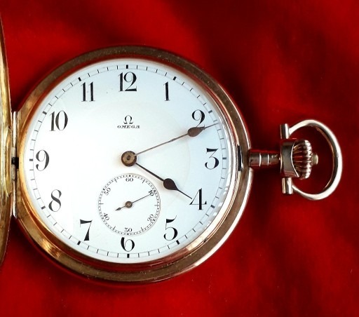 Zdjęcie oferty: Zegarek kieszonkowy Omega złoty 14 k .pr. 585   