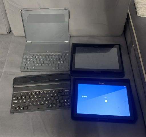 Zdjęcie oferty: 2 Tablety LenovoTB2-X30F, klawiatura Logi i Lenovo