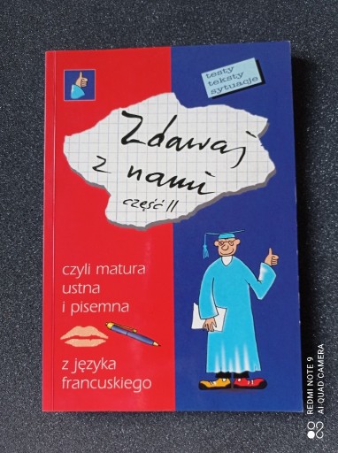 Zdjęcie oferty: Zdawaj z nami cz.2 czyli matura ustna francuskiego