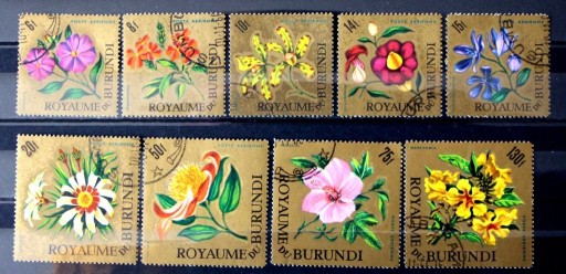 Zdjęcie oferty: Burundi ( kwiaty )2