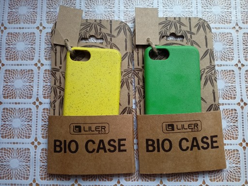 Zdjęcie oferty: Plecki, case, etui bio iPhone 6,7,8 żółte, zielone