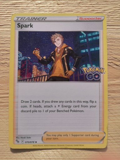 Zdjęcie oferty: Karty pokemon Trener Spark 070/078