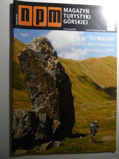 Zdjęcie oferty: Magazyn turystyki górskiej n.p.m. maj 2007