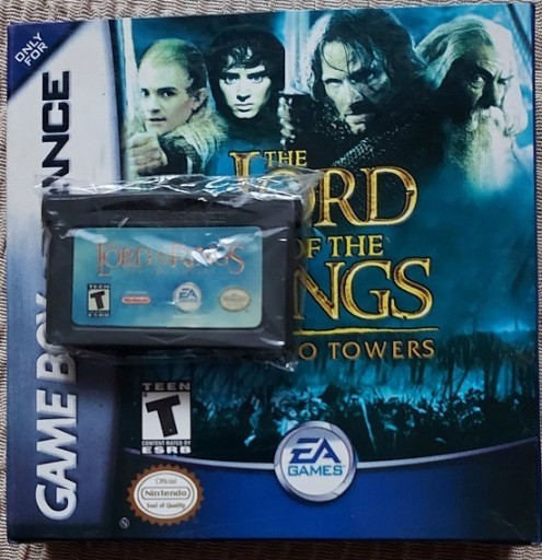 Zdjęcie oferty: Lord of The Rings The Two Towers Game Boy Advance 