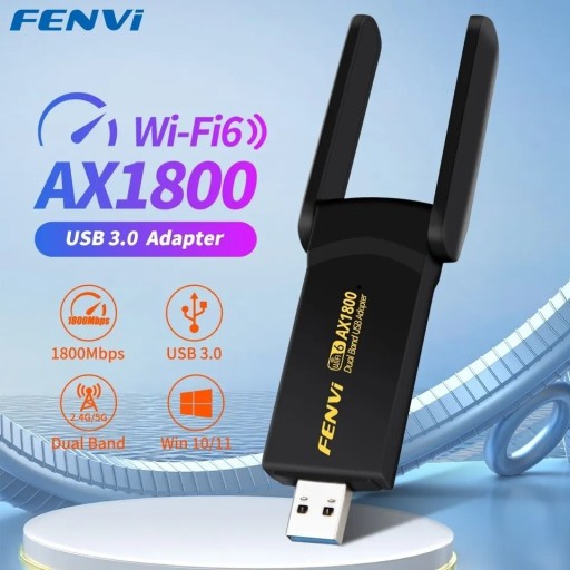 Zdjęcie oferty: Karta sieciowa WiFi 6 FENVI USB 3.0 