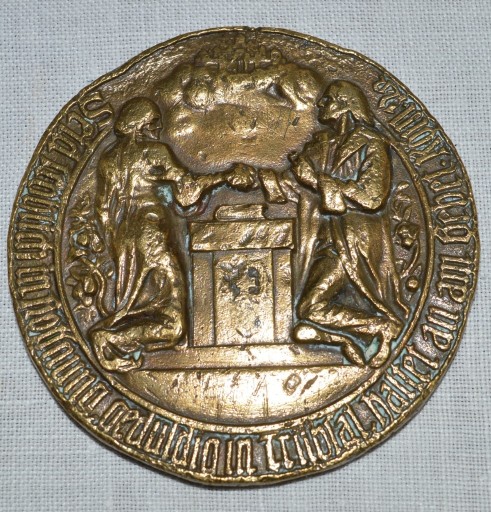 Zdjęcie oferty: Medal z brązu z okazji Złotych Godów 1926 Niemcy
