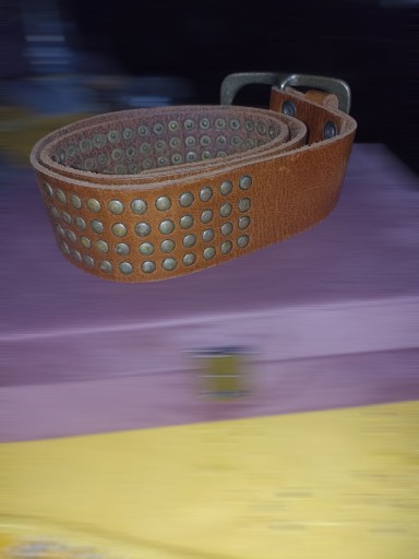 Zdjęcie oferty: Pasek ze skóry naturalnej ręcznie robiony 