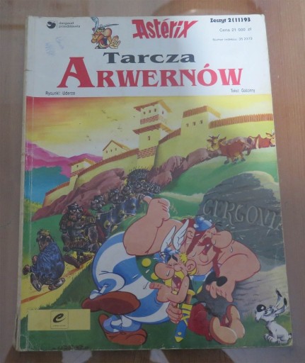 Zdjęcie oferty: Asteriks - Tarcza Arwernów wydanie 1