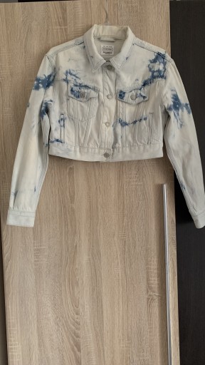 Zdjęcie oferty: Kurtka Pull&Bear tie-dye jeansowa crop krótka