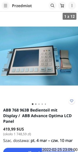 Zdjęcie oferty: Panel sterowania ABB 768 963