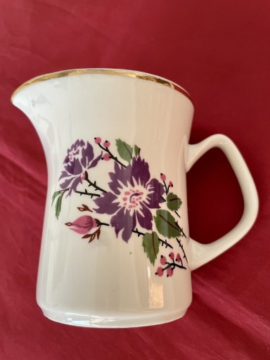 Zdjęcie oferty: Porcelanowy mlecznik, Włocławek, Vintage,PRL