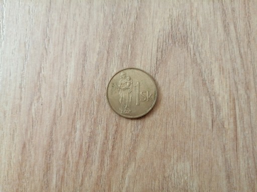 Zdjęcie oferty: Moneta Słowacja 1 korona 1993, 1995