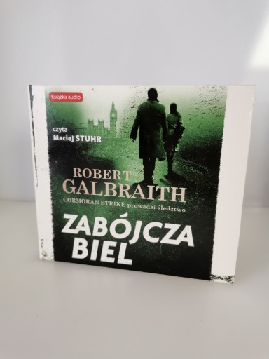 Zdjęcie oferty: Zabójcza biel Robert Galbraith audiobook IDEAŁ