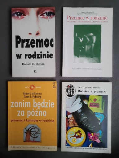 Zdjęcie oferty: Przemoc w rodzinie + Zanim będzie za późno +2 