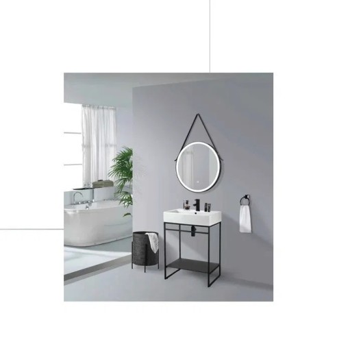 Zdjęcie oferty: Szafka łazienkowa z umywalką baterią i syfonem NOWY ZESTAW 60x45