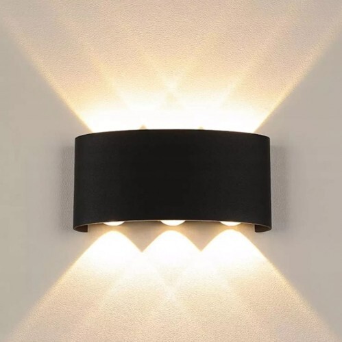 Zdjęcie oferty: Lampa elewacyjna 6W Led zewnętrzna góra dół 