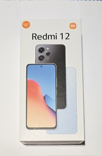 Zdjęcie oferty: Smartfon Xiaomi Redmi 12 8/256 GB czarny