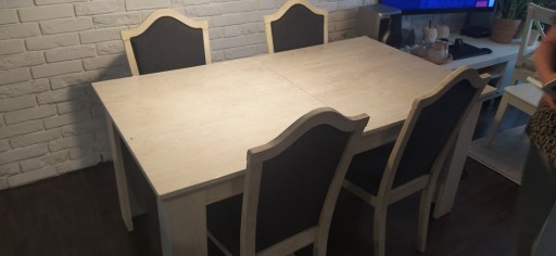 Zdjęcie oferty: Stół i krzesła Forte kolekcja Kaszmir