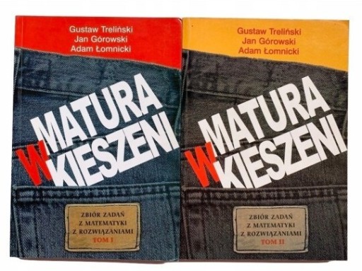 Zdjęcie oferty: Matura w kieszeni zbiór zadań z matematyki tom 1i2