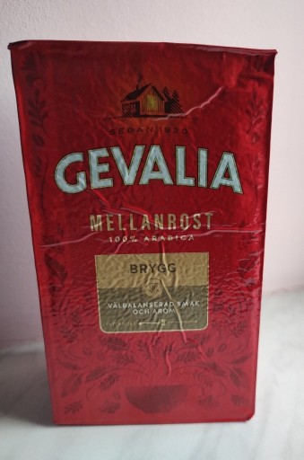 Zdjęcie oferty: GEVALIA Mellanrost Brygg Kawa Mielona 450g