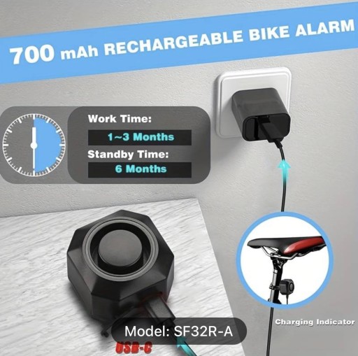 Zdjęcie oferty: BEZPRZEWODOWY ALARM DO ROWERU VEHICLE