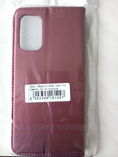 Zdjęcie oferty: Etui Samsung A13 4G burgundowe