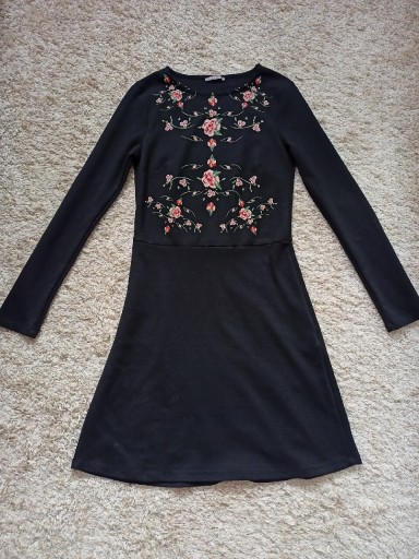 Zdjęcie oferty: Dzianinowa Czarna sukienka Orsay R. 36