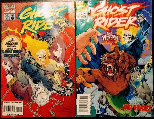 Zdjęcie oferty: Ghost Rider Vol. 2, No. 54-55, 1994, Marvel