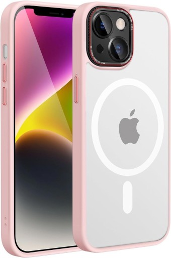 Zdjęcie oferty: Etui IPhone 13 różowe  bezbarwne