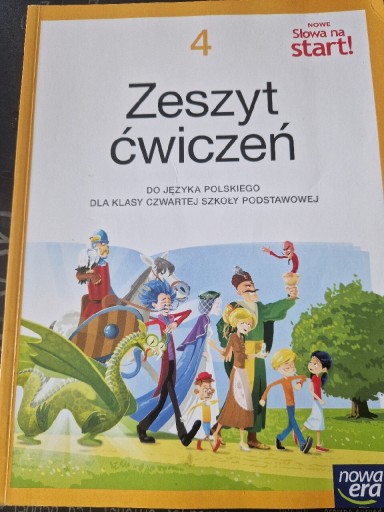 Zdjęcie oferty: Zeszyt ćwiczeń do Języka Polskiego Klasa 4