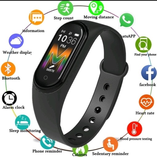 Zdjęcie oferty: SMARTBAND M6 SMARTWATCH OPASKA ZEGAREK