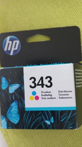 Zdjęcie oferty: Tusz do HP kolor 343 oryginał