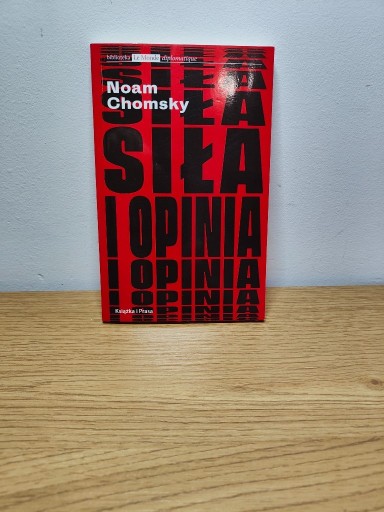 Zdjęcie oferty: Siła i opinia Noam Chomsky