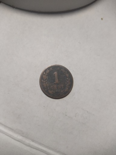 Zdjęcie oferty: Holandia 1 cent 1878