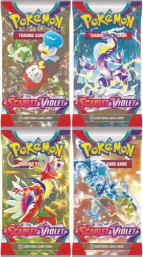 Zdjęcie oferty: Pokémon TCG Scarlet & Violet Booster saszetka 10k