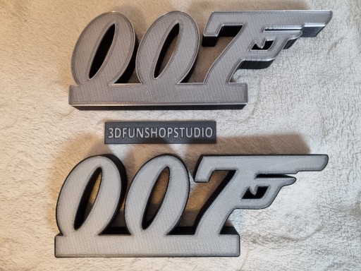 Zdjęcie oferty: Logo 007 James Bond lampka