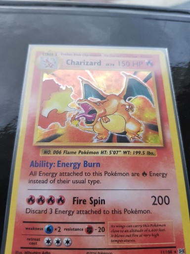 Zdjęcie oferty: Charizard 11/108 Holo Rare - Pokemon XY Evolutions