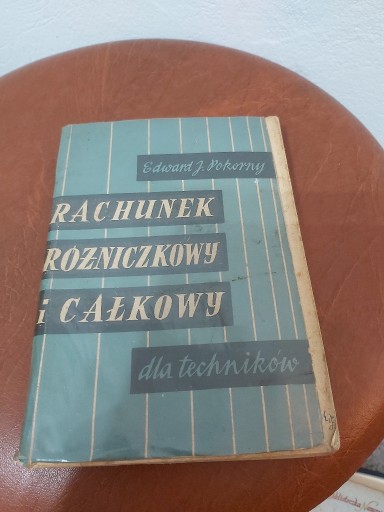 Zdjęcie oferty: Rachunek różniczkowy i całkowy Pokorny