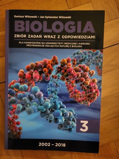 Zdjęcie oferty: Biologia zbiór zadań D. Witowski 3