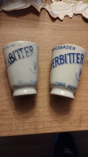 Zdjęcie oferty: BECHERBITTER Johann Becher kieliszek 0,02l  x2 szt