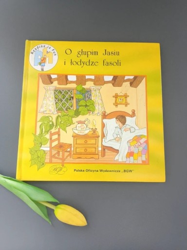 Zdjęcie oferty: Książka "O głupim Jasiu i łodydze fasoli" bajka napisana po angielsku
