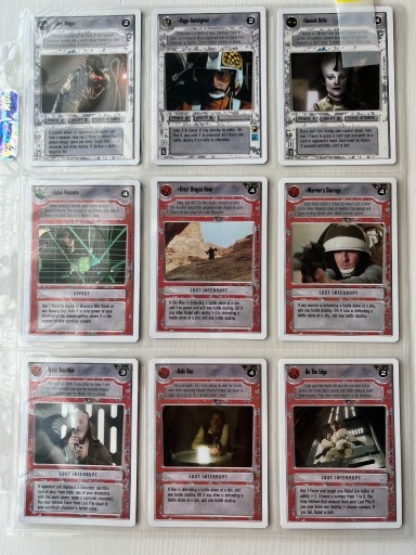 Zdjęcie oferty: Star Wars CCG Premiere WB rare pack 2