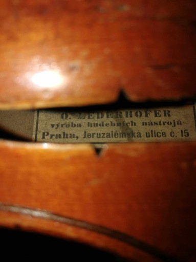 Zdjęcie oferty: Othmar Lederhofer Violin