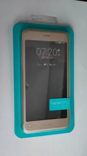 Zdjęcie oferty: Etui Case View Cover Honor 8 Pro (Kolor złoty)