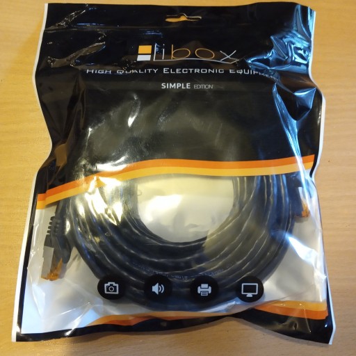 Zdjęcie oferty: MOCNY KABEL SIECIOWY ETHERNET LAN CAT6a RJ45 10m