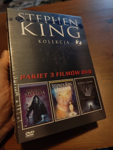 Zdjęcie oferty: Nowy 3 dvd  BOX - king  FOLIA! Sztorm stulecia!